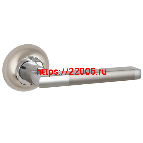 Ручка Punto (Пунто) раздельная R.ZR54.AXIS (AXIS ZR) SN/CP-3 матовый никель/хром