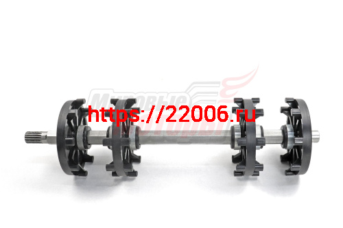 Вал ведущий Рысь в сборе (на гусеницу 500мм) Вал ведущий Рысь в сборе (на гусеницу 500мм)