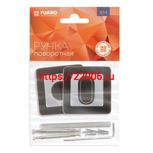 Ручка Fuaro (Фуаро) поворотная BK6.K.XM52 (BK6 XM) ABL/CP-18 темная медь фото 2 Ручка Fuaro (Фуаро) поворотная BK6.K.XM52 (BK6 XM) ABL/CP-18 темная медь фото 2