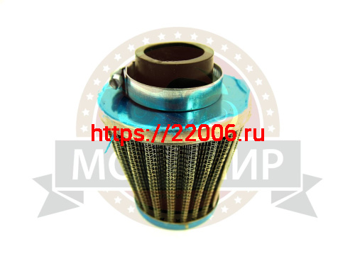 Фильтр воздушный нулевого сопротивления (1) КОНУС 72мм (d=28 мм) АТВ, Мопед, Скутер Фильтр воздушный нулевого сопротивления (1) КОНУС 72мм (d=28 мм) АТВ, Мопед, Скутер