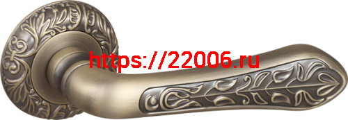 Ручка Fuaro (Фуаро) раздельная R.SM58.MONARCH (MONARCH SM) MAB-6 темная бронза