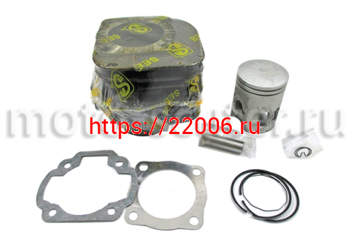 Цилиндро-поршневая группа Yamaha/Keeway/Vento/Stels d-50мм 90сс p-12 поршень с тефл. покрытием TMMP Цилиндро-поршневая группа Yamaha/Keeway/Vento/Stels d-50мм 90сс p-12 поршень с тефл. покрытием TMMP