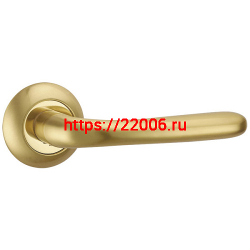 Ручка Punto (Пунто) раздельная SIMFONIA TL SG/GP-4 матовое золото/золото