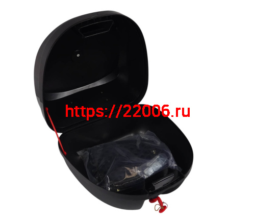 Кофр задний пластик JX C-10, 30 л., черный фото 3 Кофр задний пластик JX C-10, 30 л., черный фото 3