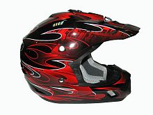 Мотошлем THH TX-12 №3 black/ red (S) kids