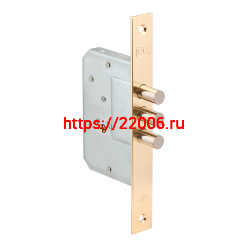 Замок Kale kilit (Кале килит) врезной крестообразный 189/3MF (45 mm) (латунь), 5 кл.