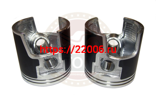 Поршень Буран (Тефлоновый) узкие кольца диам. 76 мм (пара) Поршень Буран (Тефлоновый) узкие кольца диам. 76 мм (пара)