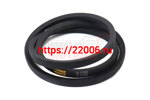 Ремень B(Б)-1750 приводной, клиновый МБ-8D Ремень B(Б)-1750 приводной, клиновый МБ-8D