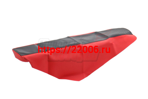 Чехол седла KAYO (универсальный большой)ЧЕРНО-КРАСНЫЙ Чехол седла KAYO (универсальный большой)ЧЕРНО-КРАСНЫЙ