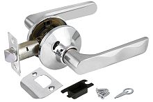 Ручка Fuaro (Фуаро) защелка DK624/BL CP-PS (624/BL CP-P) (без фик.) хром