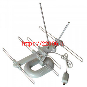 АЛЬТОРИ комнатная антенна с усил. 160-862 МГц АЛЬТОРИ комнатная антенна с усил. 160-862 МГц