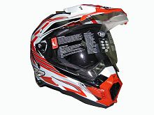 Мотошлем THH TX-27№1 white/red (XL)