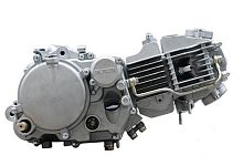 Двигатель YX 160сс кикстартер запуск с любой передачи( патрубок, кикст., ножка КПП)