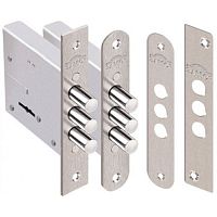 Замок Elbor (Эльбор) врезной сувальдный Кремень 1.04.06, 5 кл.