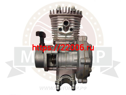 Двигатель Веломотор72 (8Р) АВТОМ.СЦЕПЛ.(КОМПЛЕКТ для установки) ц.бежным сц-м и руч. стартером фото 4