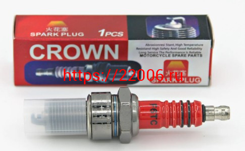 Свеча зажигания F6TC (168F) CROWN Свеча зажигания F6TC (168F) CROWN
