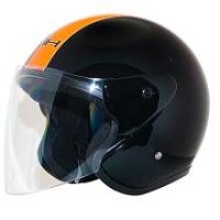 Мотошлем THH T-373 black/orang (M)