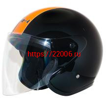 Мотошлем THH T-373 black/orang (XS) Мотошлем THH T-373 black/orang (XS)