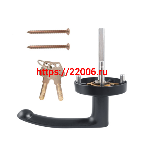 Ручка Fuaro (Фуаро) накладная AP.H-101 (H-101) для 1700B и 1700C с фиксацией ключом фото 2 Ручка Fuaro (Фуаро) накладная AP.H-101 (H-101) для 1700B и 1700C с фиксацией ключом фото 2