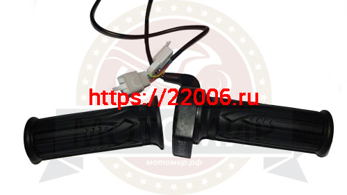 Ручка газа эл.квадроцикла 48W+ ручка левая (NITRO 1000Вт), ORION