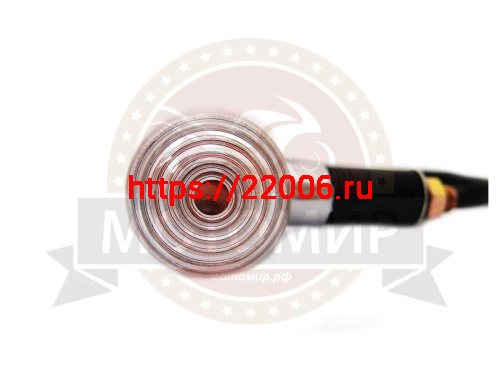 Боковой фонарь (BF-09) "Байкер" хром малый белый (пласт) (компл. 4шт.) (в уп 200) Боковой фонарь (BF-09) "Байкер" хром малый белый (пласт) (компл. 4шт.) (в уп 200)