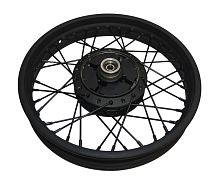 Обод 16" задний спицы, барабан. тормоз 2,15-16  XTRAIL в сборе (F15-5, F15-3, F15-6)