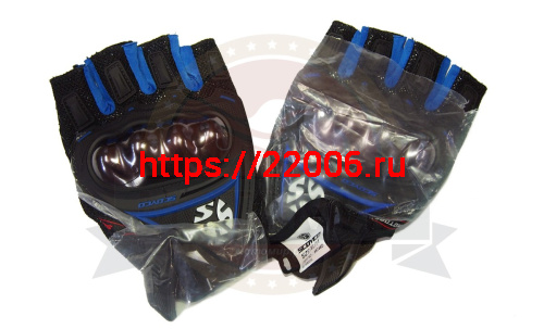 Перчатки SCOYCO (оригинал) МС-44D, цвет синий, р-р M Перчатки SCOYCO (оригинал) МС-44D, цвет синий, р-р M