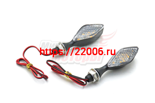 Боковой фонарь светодиодный WKT-TL-31 чёрные (ПАРА) Боковой фонарь светодиодный WKT-TL-31 чёрные (ПАРА)