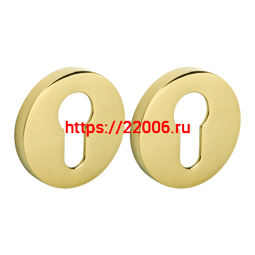 Накладка Fuaro (Фуаро) на цилиндр ET.R.SLR52 GOLD-24 золото-24 Накладка Fuaro (Фуаро) на цилиндр ET.R.SLR52 GOLD-24 золото-24