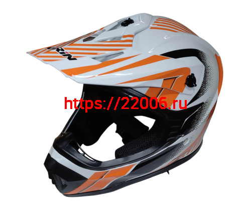 Шлем кроссовый KIRIN QL-128S, черный, красный, черн-крас, чер-желт, размер M Шлем кроссовый KIRIN QL-128S, черный, красный, черн-крас, чер-желт, размер M