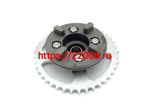 Ступица колеса в сборе мопед Дельта, Альфа, Орион (звезда 428*41 + подшипник) (15) Ступица колеса в сборе мопед Дельта, Альфа, Орион (звезда 428*41 + подшипник) (15)