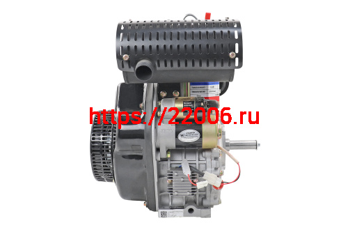 Двигатель LIFAN 12,5 л.с. C192FD с катушкой 7А (дизельный, эл.стартер, цилиндр.вал d=25мм) фото 2 Двигатель LIFAN 12,5 л.с. C192FD с катушкой 7А (дизельный, эл.стартер, цилиндр.вал d=25мм) фото 2