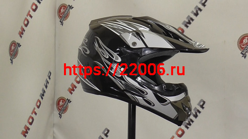 Шлем кроссовый FALCON CR168, размер L (63-64) фото 2 Шлем кроссовый FALCON CR168, размер L (63-64) фото 2