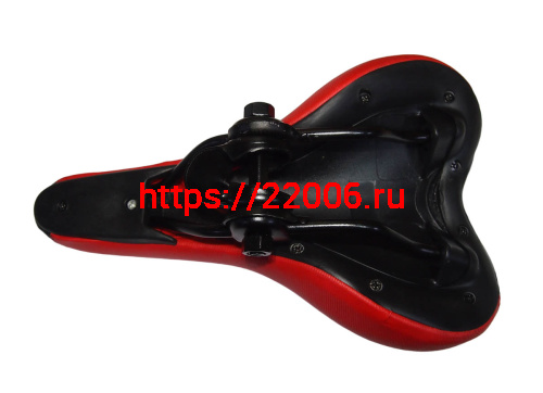 Сиденье вело 240х150мм, цветное, черно-красное HUALONG (HBAZ 1908) фото 2 Сиденье вело 240х150мм, цветное, черно-красное HUALONG (HBAZ 1908) фото 2