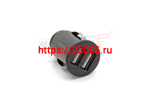 Адаптер USB-разъёма, на ток 2,1 А (2 гнезда по 1,05А) Адаптер USB-разъёма, на ток 2,1 А (2 гнезда по 1,05А)