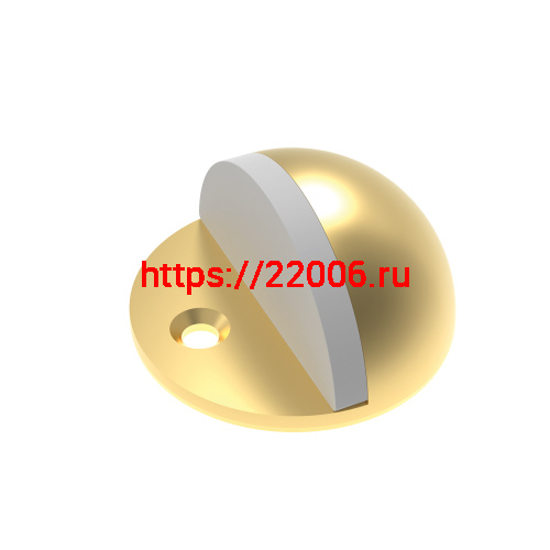 Упор Punto (Пунто) дверной напольный DFIX/F50 (DS PF-50) SG-4 мат.золото Упор Punto (Пунто) дверной напольный DFIX/F50 (DS PF-50) SG-4 мат.золото