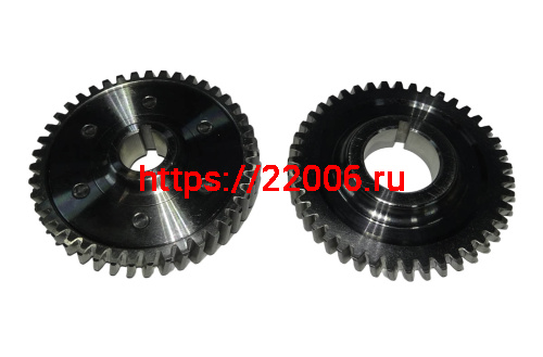 Шестерни вала балансирного СВВ250, CG250 (пара) (166FMM) (НАБОР)