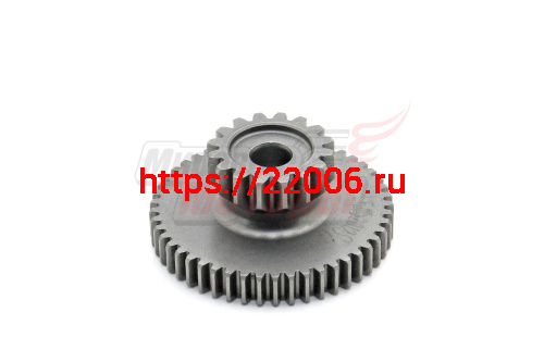 Шестерня редуктора электростартера(двойная)(16/49 зубов)161FMJ LIFAN оригинал Шестерня редуктора электростартера(двойная)(16/49 зубов)161FMJ LIFAN оригинал