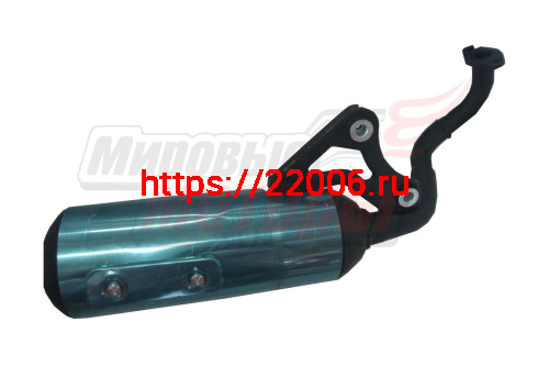 Глушитель HONDA DIO AF34/35 (чёрный) Глушитель HONDA DIO AF34/35 (чёрный)