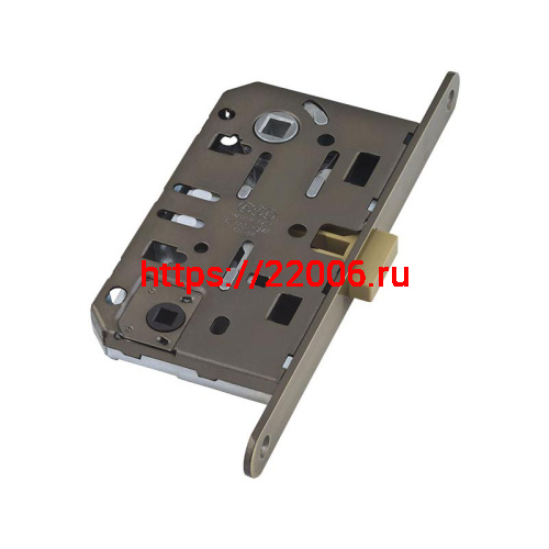 B06102.50.12.567 AGB (АГБ) Защелка врезная WC (ант. бр.) с отв. пл. B02402.05.12 MEDIANA POLARIS фото 3