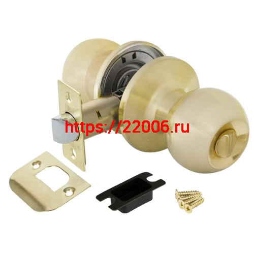 Ручка Punto (Пунто) защелка DK672 SB-BK (6072 SB-B) (фик.) мат. золото Ручка Punto (Пунто) защелка DK672 SB-BK (6072 SB-B) (фик.) мат. золото