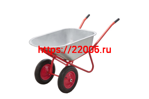 Тачка садово-строительная 2колеса 4,00-8" грузоподъем. 350кг, обьем 120л, усиленная ТЕХПРОМ фото 2 Тачка садово-строительная 2колеса 4,00-8" грузоподъем. 350кг, обьем 120л, усиленная ТЕХПРОМ фото 2