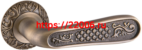 Ручка Fuaro (Фуаро) раздельная VIRGINIA SM MAB-6 темная бронза Ручка Fuaro (Фуаро) раздельная VIRGINIA SM MAB-6 темная бронза