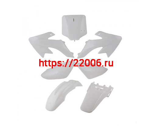 Комплект пластика для питбайка CRF50 (белый)