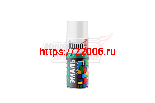 Краска аэрозоль белая матовая (KU-1101) KUDO (520мл) Краска аэрозоль белая матовая (KU-1101) KUDO (520мл)