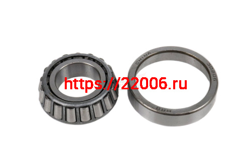 Подшипник ступичный на передний мост минитрактор LW12, LW15 7206 (30206) Подшипник ступичный на передний мост минитрактор LW12, LW15 7206 (30206)