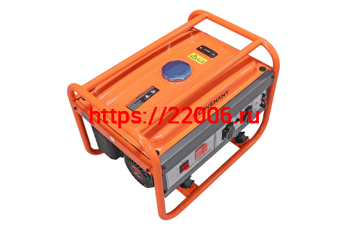 Генератор бенз. "COVENANT"  GG2500 (2,0/2,2кВт, LT168F, 6,5л.с., бак 15л, 36кг, руч.старт, МЕДЬ) фото 3