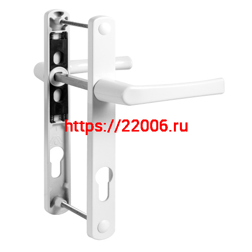 Ручка Punto (Пунто) на планке HANDLE.92.25.67-75 RAL 9016 Ручка Punto (Пунто) на планке HANDLE.92.25.67-75 RAL 9016