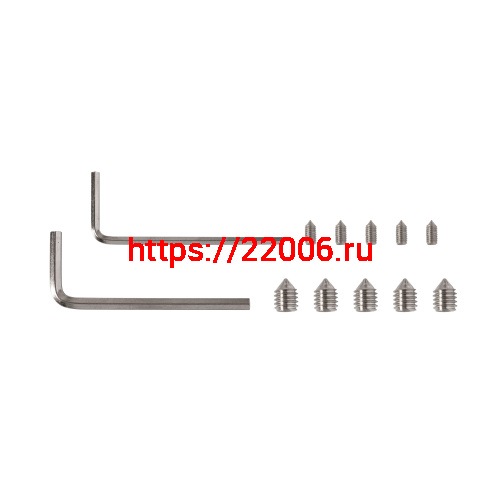 Набор винтов Ajax (Аякс) для ручек дверных (М6х8, M3х6, шестигранники) Набор винтов Ajax (Аякс) для ручек дверных (М6х8, M3х6, шестигранники)