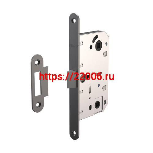 Защелка Punto (Пунто) врезная PL96WC-50 GR (графит) Защелка Punto (Пунто) врезная PL96WC-50 GR (графит)